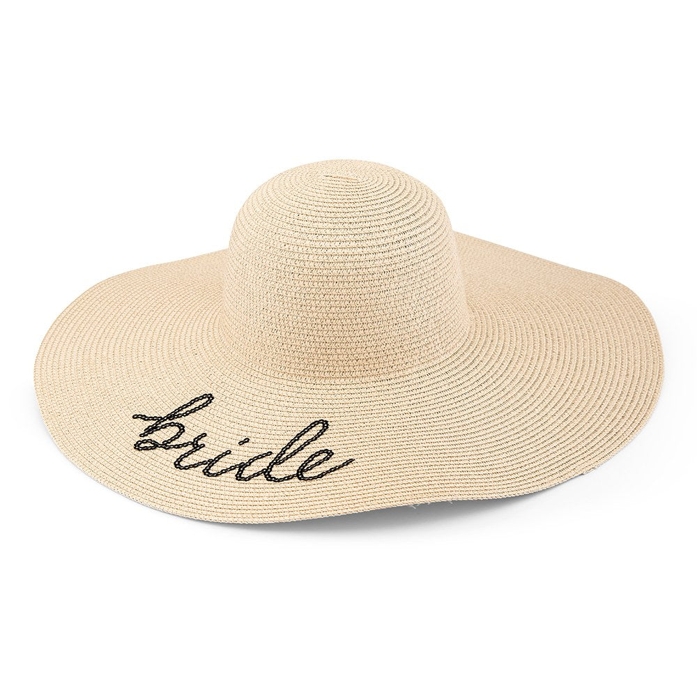 Floppy Bride to Be Sun Hat White (Bride to Be)