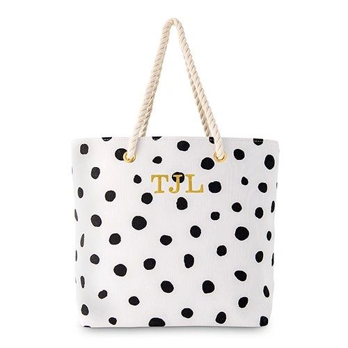 Polka dot best sale canvas bag